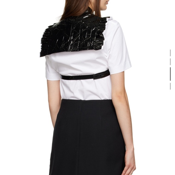 SHUSHU/TONG Ruffled Pintuck Bib Camisole - Picture 3 of 7